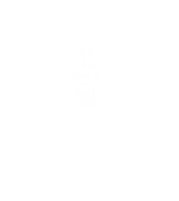 Keep calm and bike on model negru pe tricou