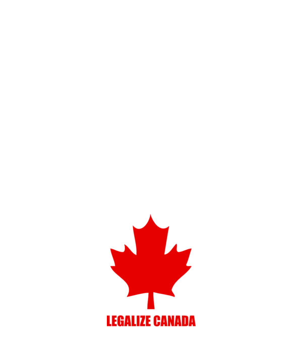 Legalize Canada model roz deschis pe tricou