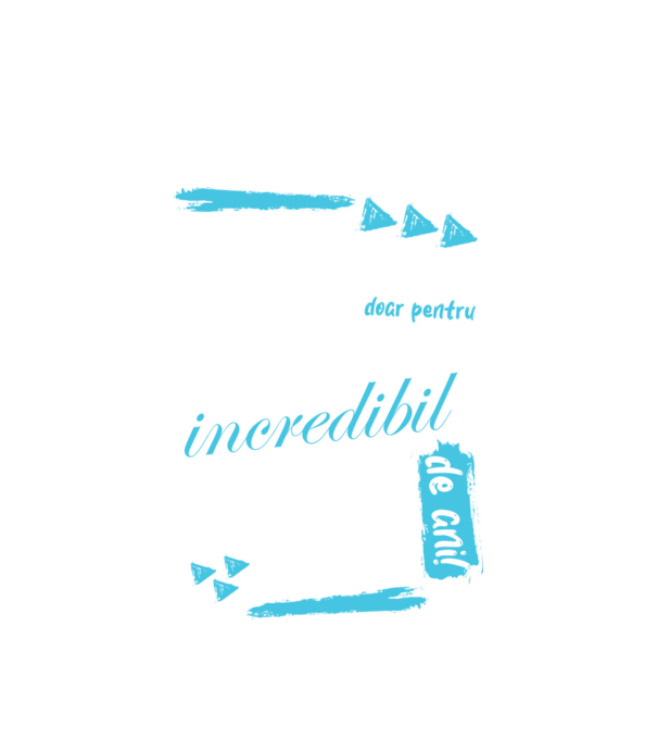 Nu trebuie să fii gelos 45 de ani model alb pe tricou