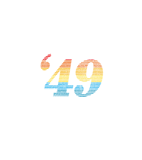 Retro Birthday 1949 model negru pe tricou