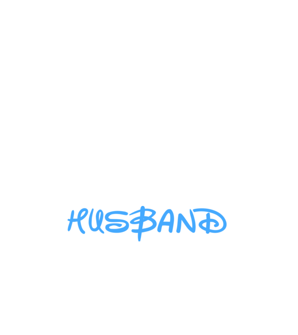 Husband model alb pe tricou