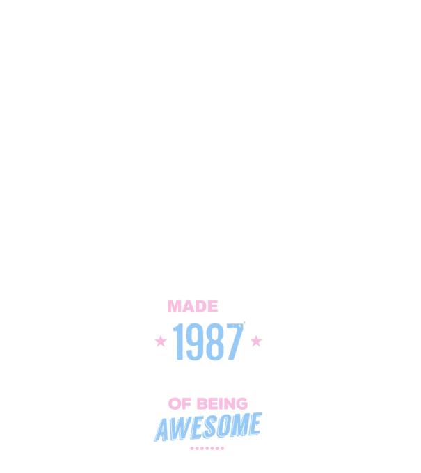 Made in - 1987 model verde pe tricou