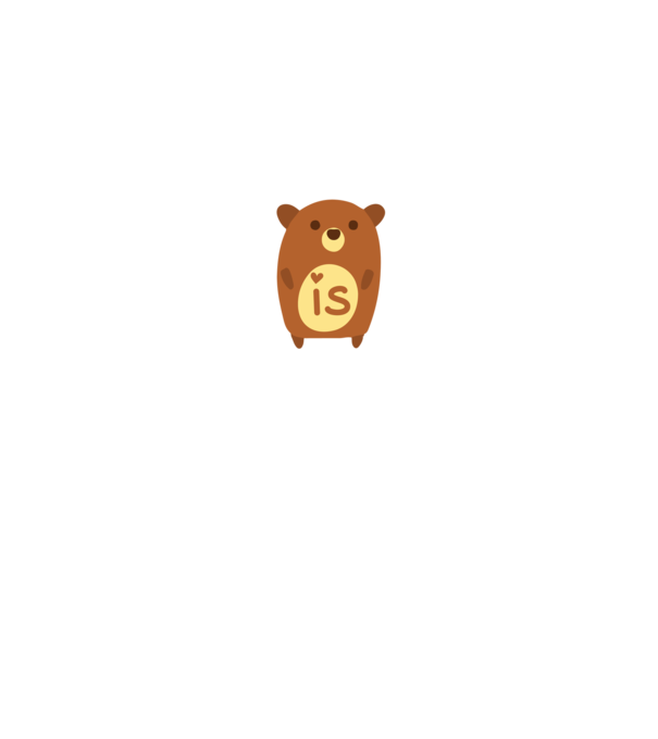 Your smell is un-bear-able.. model negru pe tricou