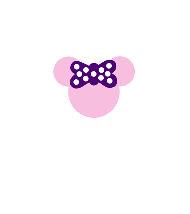 Minnie model alb pe tricou