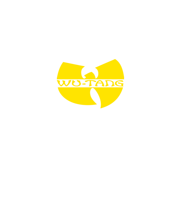 wu tang logo model negru pe tricou