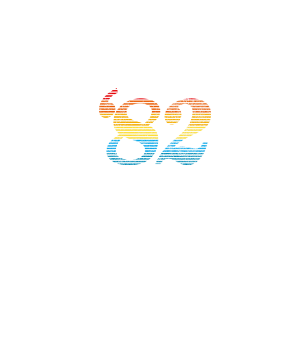 Retro Birthday 1982 model alb pe tricou