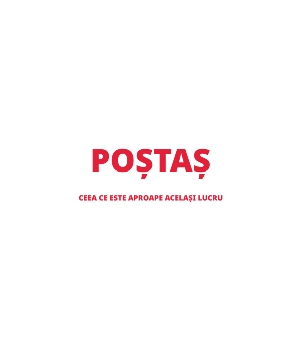 Supererou poştaş model negru pe tricou