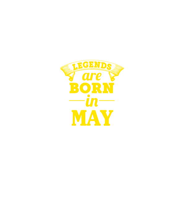 Legends are born in May model gri pe tricou