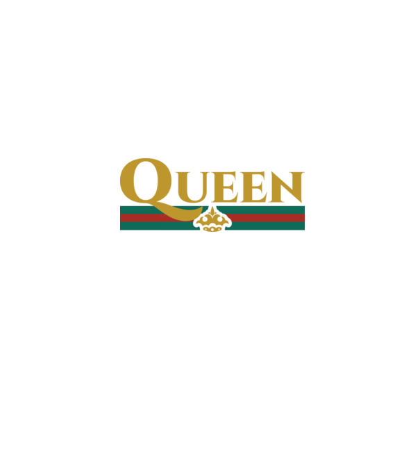 Gucci queen model negru pe tricou