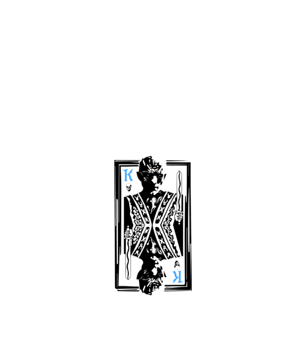 The Winter King model alb pe tricou