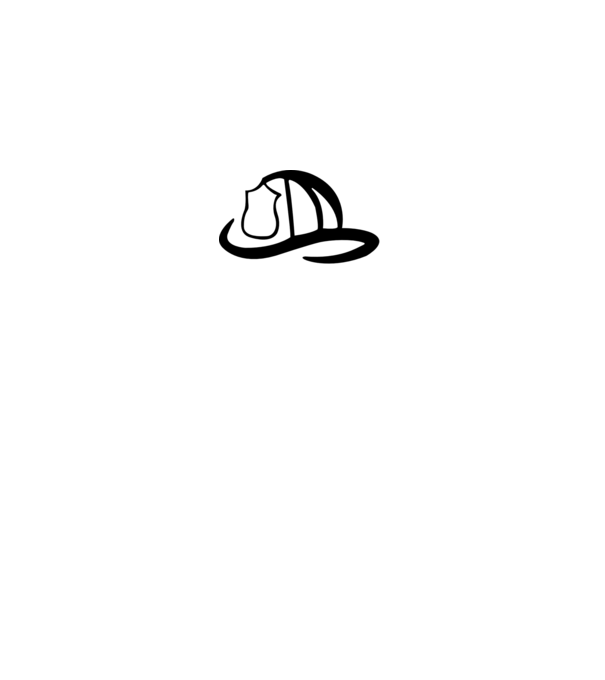 Fire fighter model albastru închis pe tricou