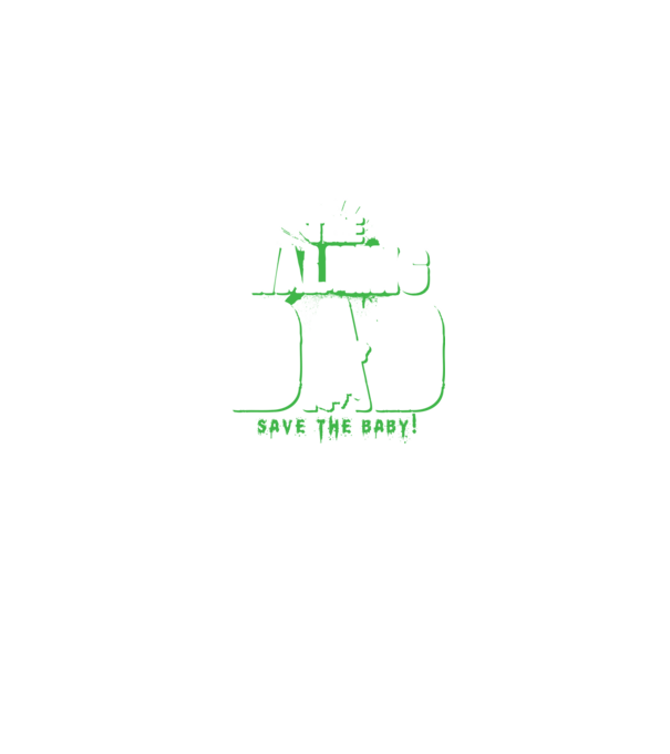 Walking dad green model albastru jeanși pe tricou