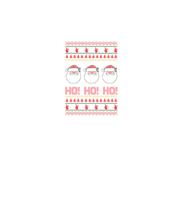 Ho-Ho-Ho model negru pe tricou