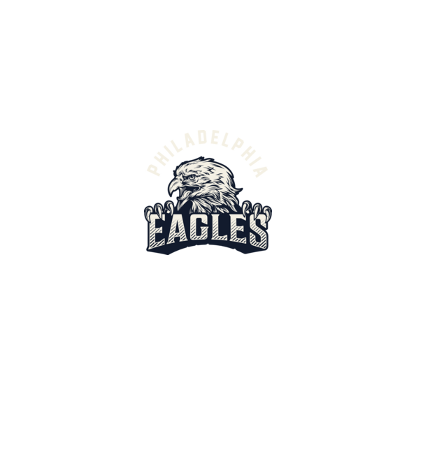 Philadelphia Eagles model gri pe tricou