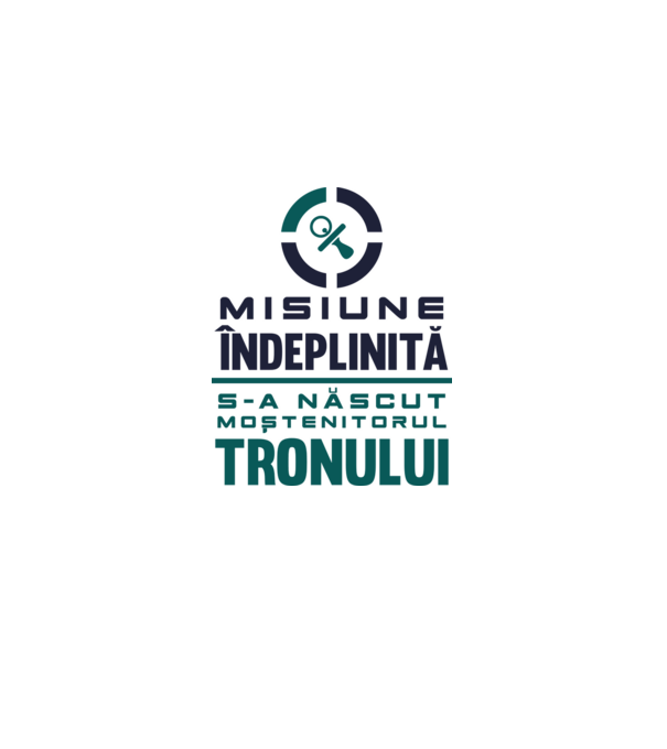 Misiune îndeplinită model gri pe tricou