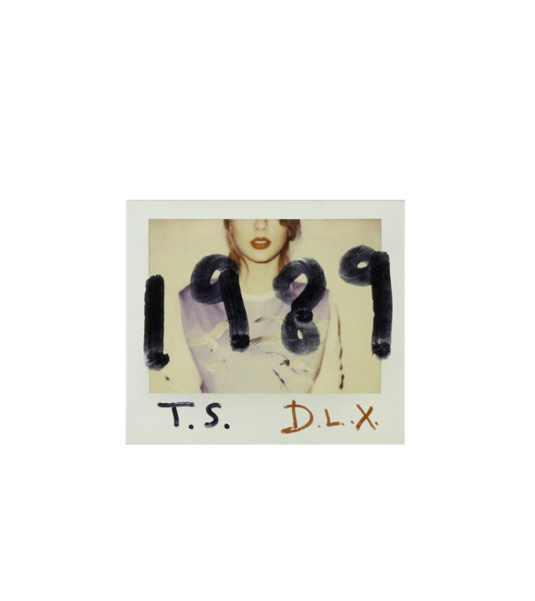 Taylor Swift polaroid model alb pe tricou