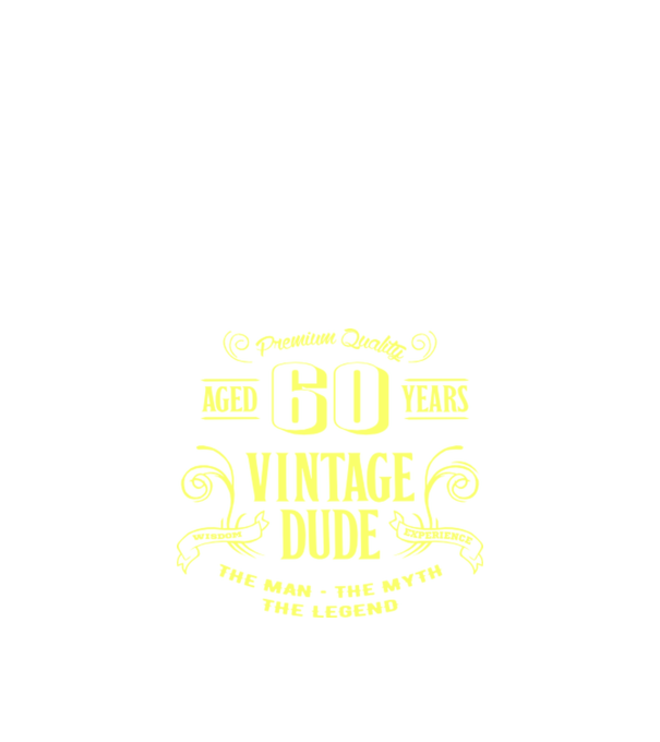 Vintage Dude - 60 model roșu pe tricou