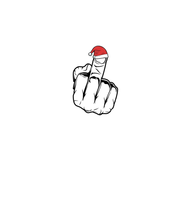 f u christmas model alb pe tricou