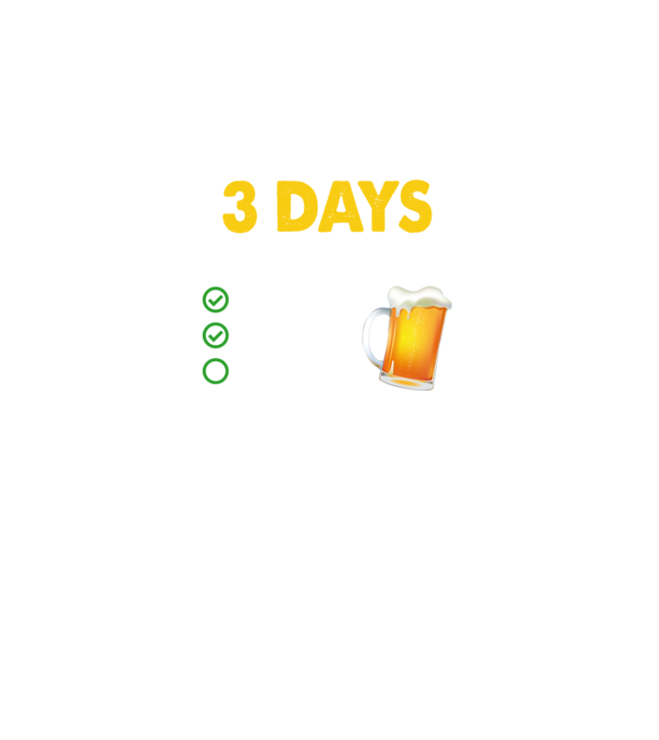 I only drink 3 days a week model gri închis pe tricou