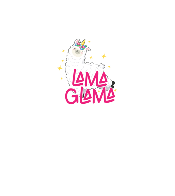 Lama glama model gri pe tricou