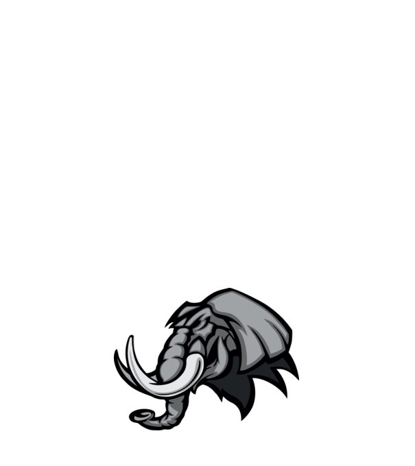 Elephant model roșu pe tricou