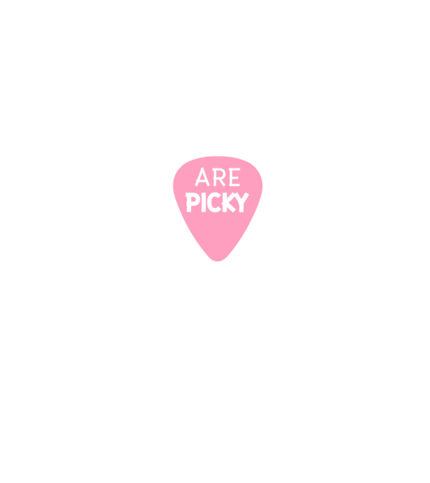 Picky model negru pe tricou