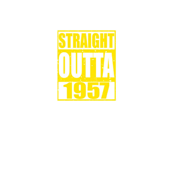 Straight Outta - 1957 model roșu pe tricou