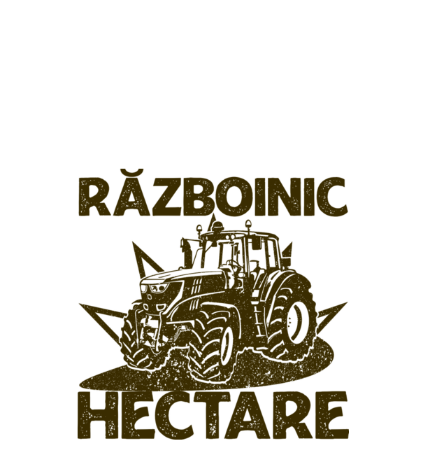 Războinic Hectare model verde de măr pe tricou