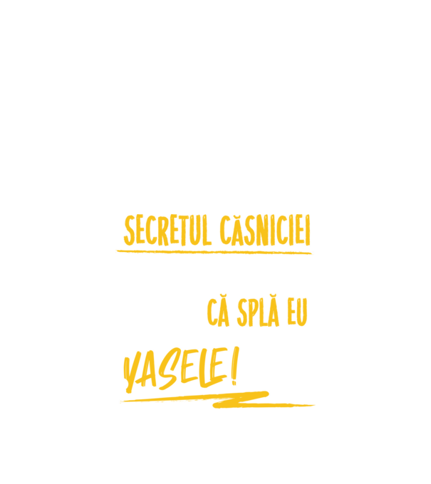 Secretul căsniciei sănătoase model negru pe tricou