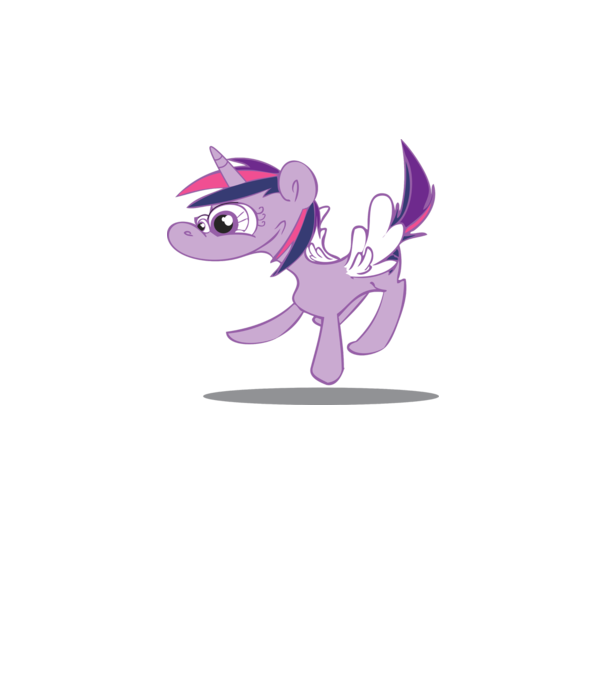 ugly my little pony model alb pe tricou