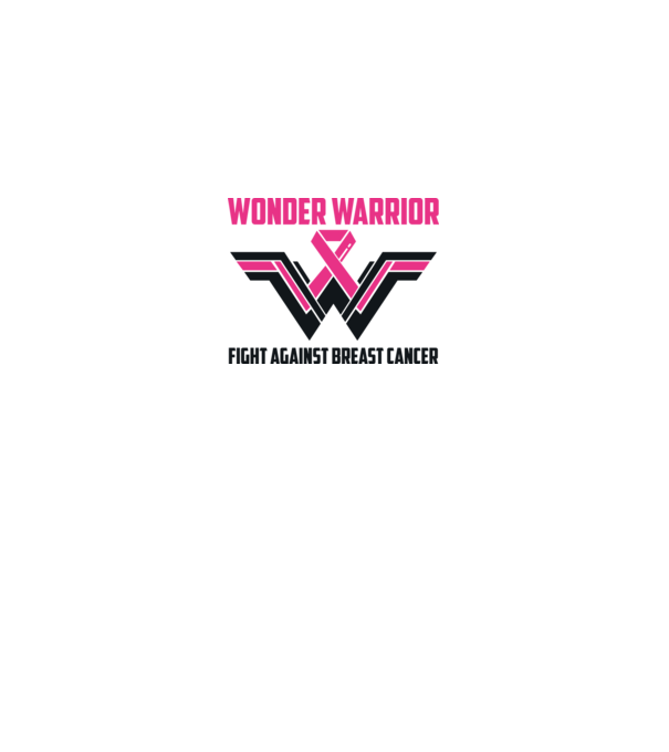 WONDER WARRIOR model gri pe tricou