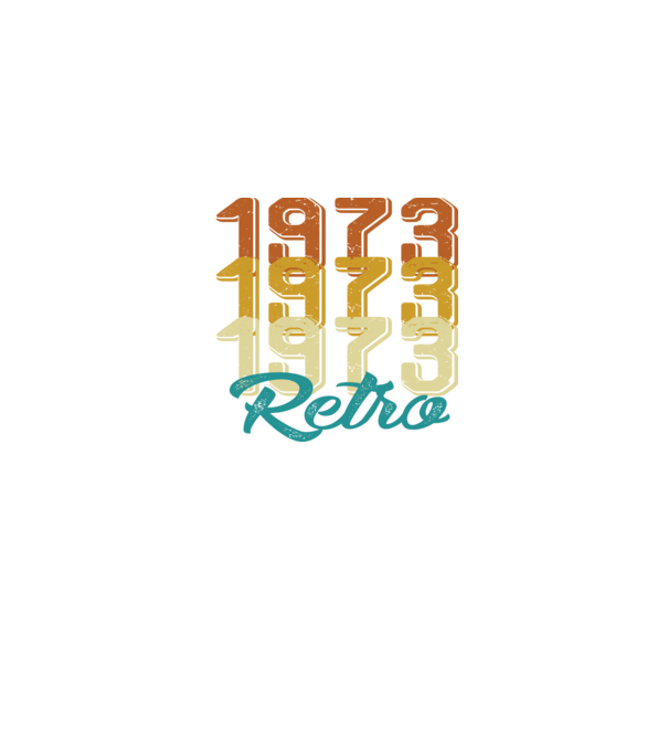 Retro 1973 model albastru jeanși pe tricou