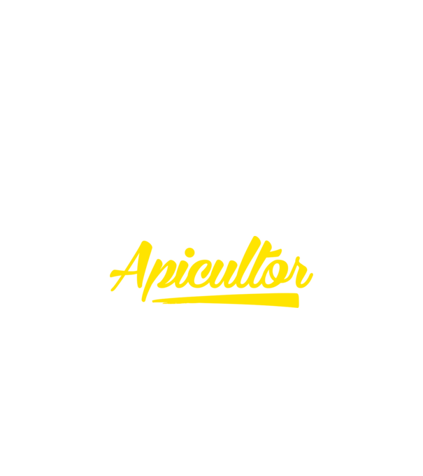Apicultor model negru pe tricou