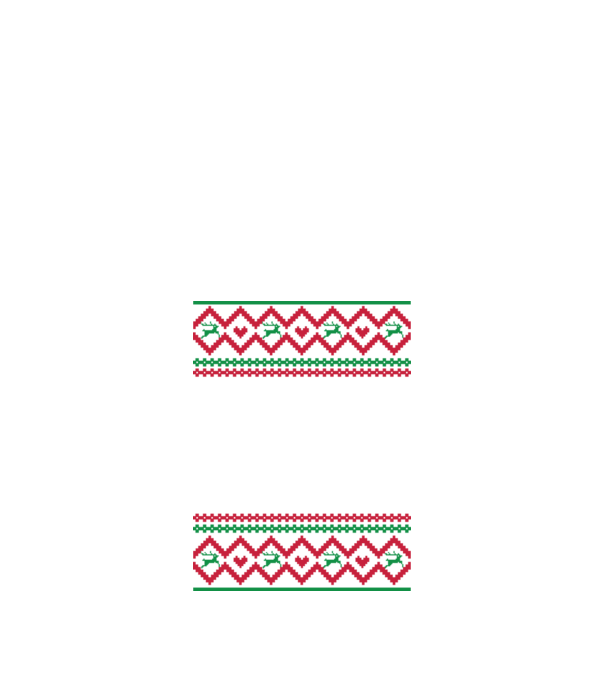Model tricotat de Crăciun - Polo pe apă model negru pe tricou