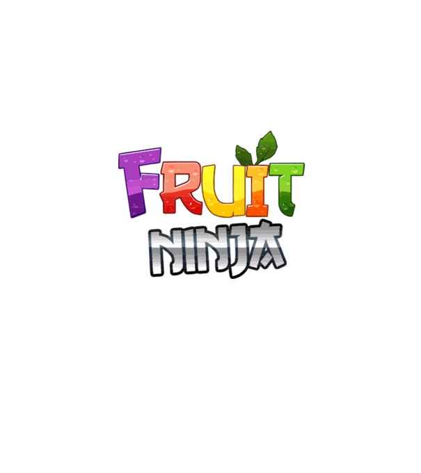 Fruit Ninja model alb pe tricou