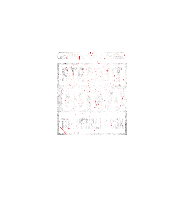 Straight outta the penalty box model negru pe tricou