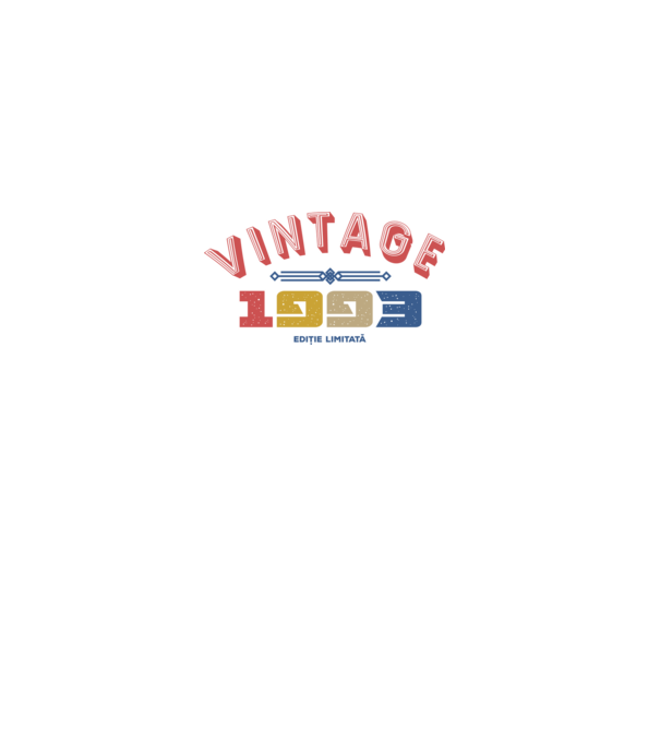 1993 Ediție limitată model alb pe tricou