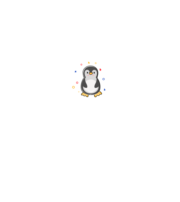 Just a girl who loves Penguins white model negru pe tricou