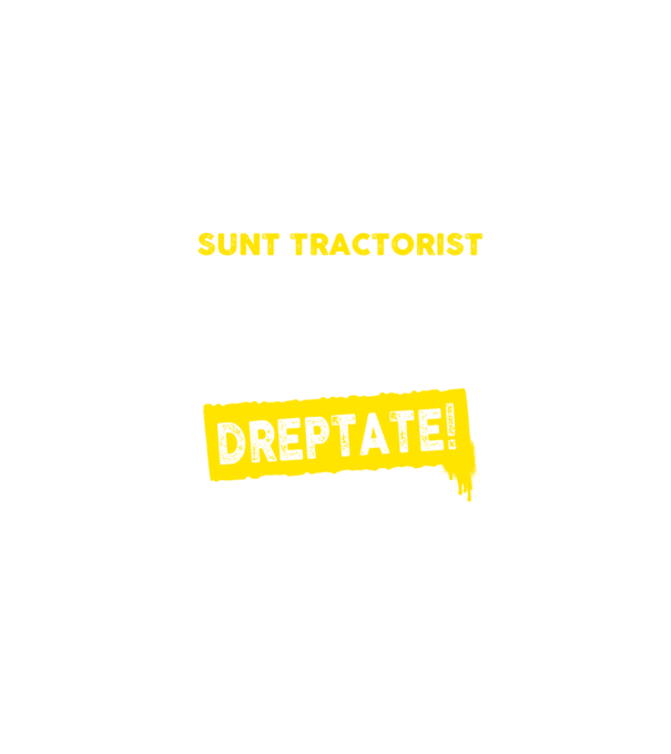 sunt TRACTORIST, pentru a economisi timp, să reținem că am întotdeauna dreptate model negru pe tricou