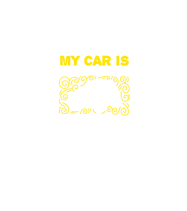 My car is older than me and I love it model albastru jeanși pe tricou