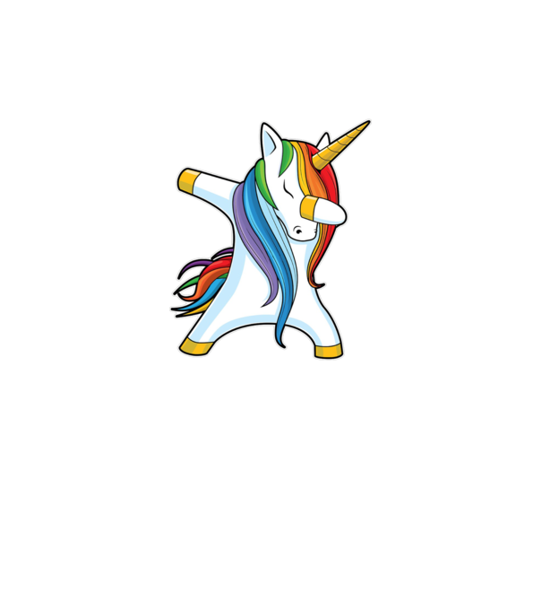 DAB Unicorn 2 model roz neon pe tricou