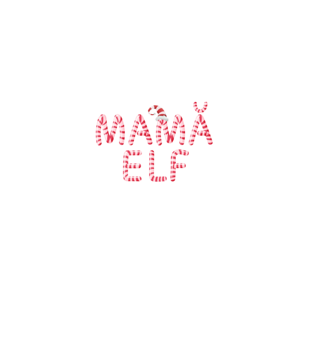 mamă elf model negru pe tricou