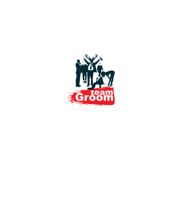 Reservoir Groom Team model alb pe tricou