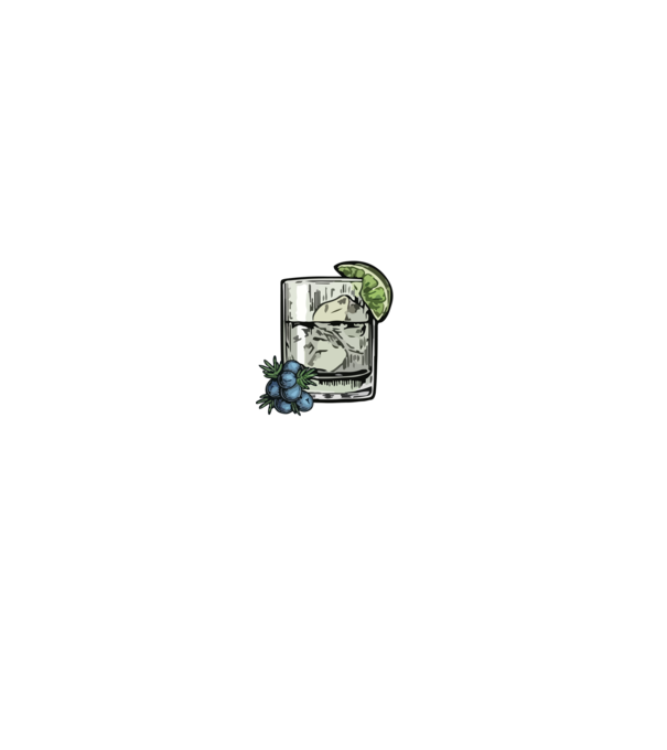 Let the fun be gin model negru pe tricou