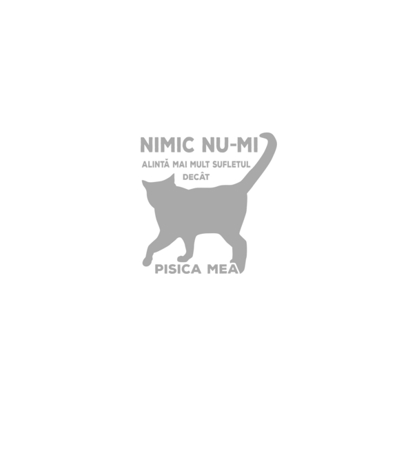 Nimic nu-mi alintă mai mult sufletul decât pisica mea model negru pe tricou