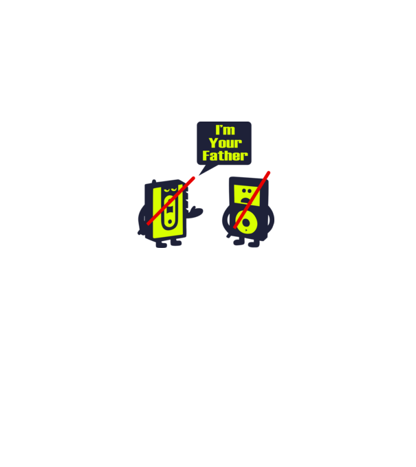 'I''m Your Father 1' model gri pe tricou
