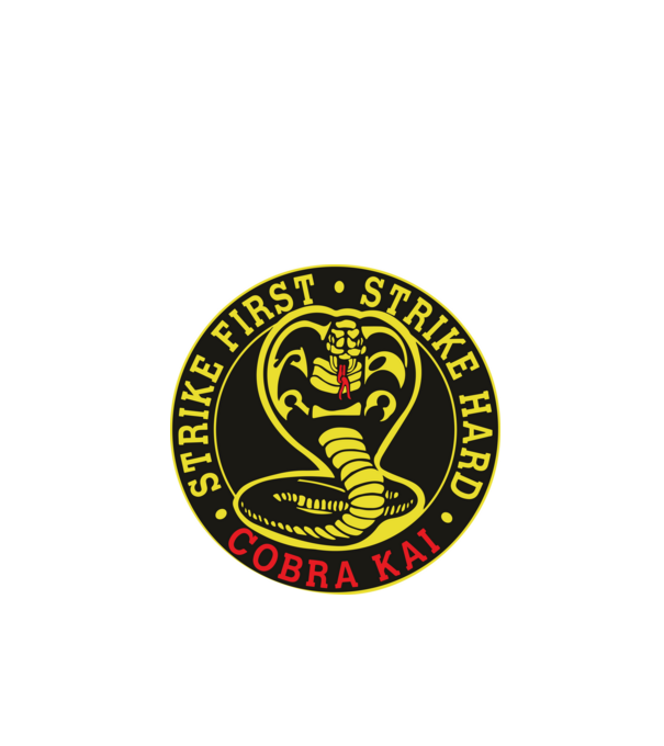 Strike first strike hard logo model negru pe tricou