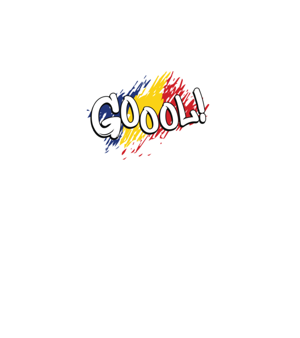GOOOL model negru pe tricou