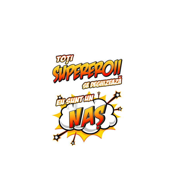 Toți supereroii se deghizează, eu sunt un naș model albastru închis pe tricou