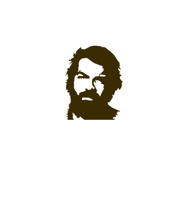 bud spencer model gri pe tricou